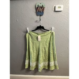 Appraisal Green  detail women's‎ skirt Size 20